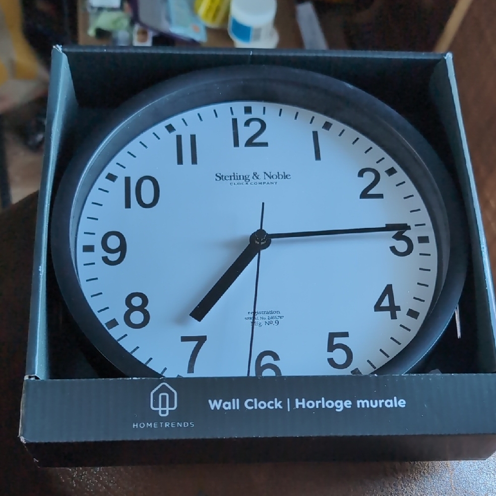 Hometrends Wall Clock